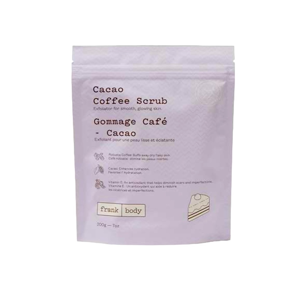 NEW Frank Body Cacao Coffee Scrub 7.05 oz